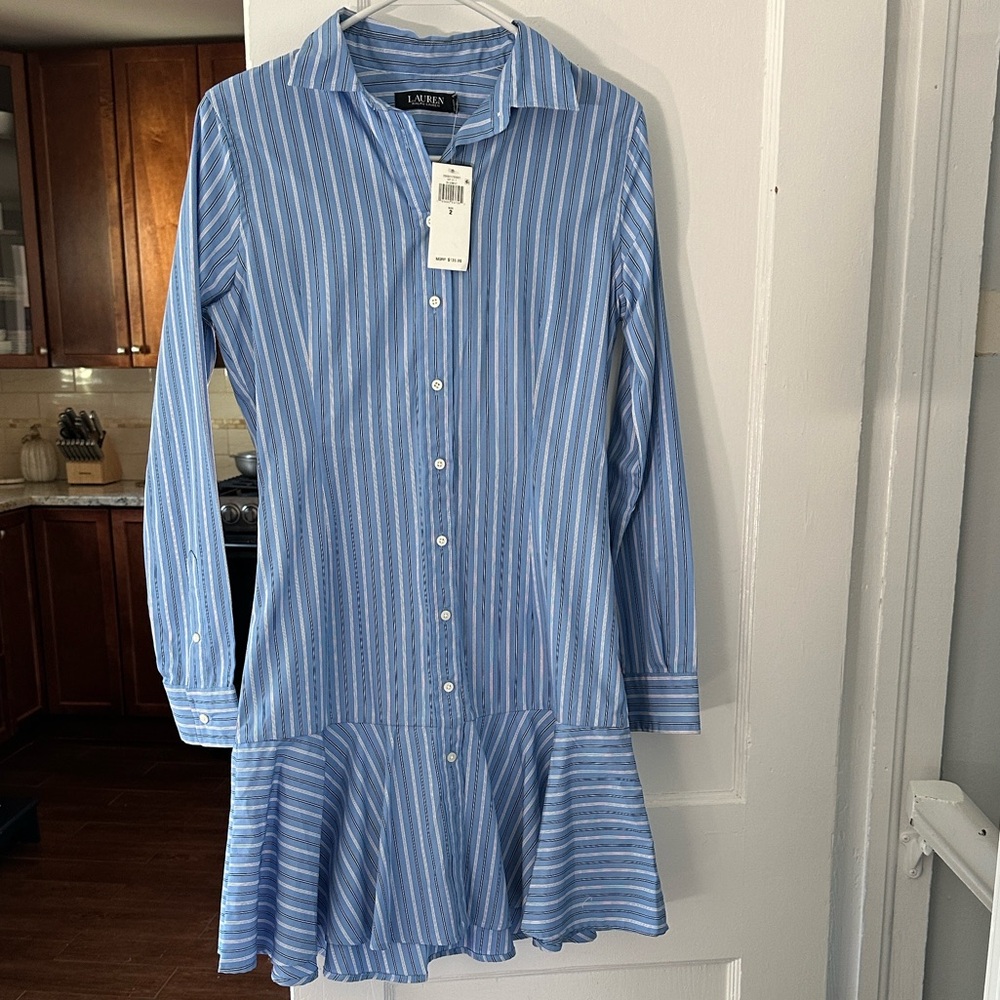 Ralph Lauren Striped Dress NWT
